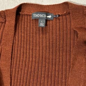 Toad&Co/ Horny Toad wool cardigan